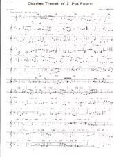 télécharger la partition d'accordéon Charles Trenet Pot Pourri n°2 (Arrangement : Gérard Merson) au format PDF