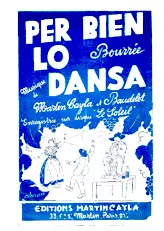 télécharger la partition d'accordéon Per bien lo dansa (Bourrée) au format PDF
