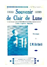 télécharger la partition d'accordéon Souvenir de clair de lune (Variations Valse Caprice Musette) au format PDF