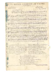 scarica la spartito per fisarmonica Si tu savais combien je t'aime (Arrangement : Guy d'Arvor) (Boston Chanté) in formato PDF