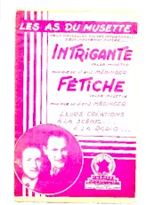 télécharger la partition d'accordéon Intrigante (Arrangement : Marcel Camia) (Valse Musette) au format PDF