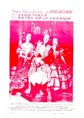 scarica la spartito per fisarmonica Antes de la corrida (Avant la corrida) (Orchestration) (Paso Doble Torero) in formato PDF