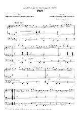 télécharger la partition d'accordéon Boys (Sabrina auf Chic) (Arrangement : Ryszart Kula) (Disco) au format PDF