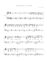 télécharger la partition d'accordéon When she loved me (Toy Story 2) (Arrangement by : Ludy) au format PDF
