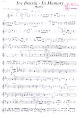 download the accordion score Joe Dassin in memory (Arrangement : Vincent Menweg) (2ème Accordéon) in PDF format