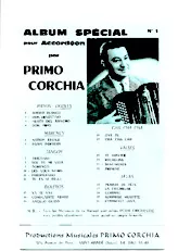 télécharger la partition d'accordéon Album Spécial n°1 pour Accordéon par Primo Corchia (26 Titres) au format PDF