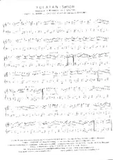 télécharger la partition d'accordéon Yucatan (Orchestration : Jacques Bayenet) (Samba) au format PDF