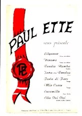 download the accordion score Paul Ette vous présente : Lylianne + Dréams + Tendre Rumba + Java des Tondus + Festa di Fiori + Mio Cuore + Escamillo + Ella Oui Oui (Orchestration) in PDF format