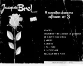 télécharger la partition d'accordéon Jacques Brel 8 Nouvelles Chansons : Album n°3 au format PDF