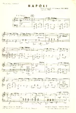 descargar la partitura para acordeón Napoli (Arrangement : John Keeps) (Orchestration) (Tango)  en formato PDF