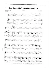 scarica la spartito per fisarmonica La ballade Morvandelle (Valse) in formato PDF