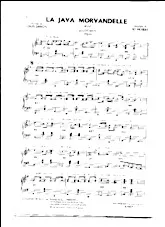 descargar la partitura para acordeón La java Morvandelle en formato PDF