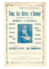 scarica la spartito per fisarmonica Tous les rêves d'amour (Chant : Emma Liebel) in formato PDF
