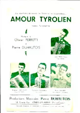 descargar la partitura para acordeón Amour Tyrolien (Valse Tyrolienne) en formato PDF