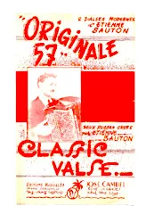 télécharger la partition d'accordéon Originale 57 (Valse Moderne) au format PDF