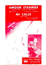 télécharger la partition d'accordéon Mi Calle (Orchestration Complète) (Tango Typic) au format PDF