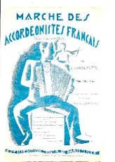 télécharger la partition d'accordéon Marche des accordéonistes Français au format PDF