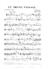 download the accordion score Le grand passage + Au delà de l'espace (Indicatif général de la 2ème chaîne de télévision) (Marche) in PDF format