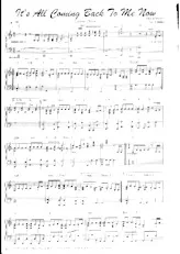 scarica la spartito per fisarmonica It's all coming back to me now (Chant : Céline Dion) in formato PDF