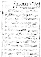 descargar la partitura para acordeón Frissonnette (Valse Musette) en formato PDF