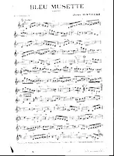 scarica la spartito per fisarmonica Bleu Musette (Valse) in formato PDF