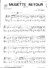 download the accordion score Musette Retour (Valse) in PDF format