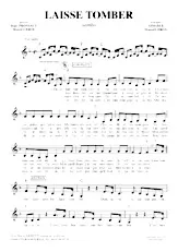 descargar la partitura para acordeón Laisse tomber (Samba) en formato PDF