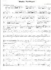 descargar la partitura para acordeón Sheila Pot Pourri (Arrangement : Gérard Merson) en formato PDF