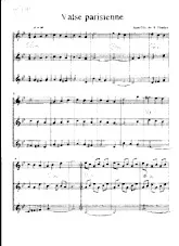download the accordion score Valse Parisienne (Arrangement : Didier Manchon) (Valse) in PDF format