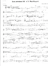 scarica la spartito per fisarmonica Les années 60 Pot Pourri n°3 (Arrangement : Gérard Merson) in formato PDF