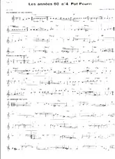 scarica la spartito per fisarmonica Les années 60 Pot Pourri n°4 (Arrangement : Gérard Merson) in formato PDF