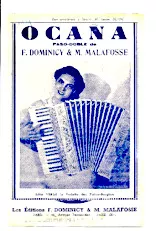 télécharger la partition d'accordéon Ocaña (Orchestration) (Paso Doble) au format PDF