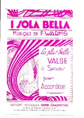 télécharger la partition d'accordéon Isola Bella (Valse) au format PDF