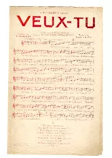 descargar la partitura para acordeón Veux tu (Créée par : Jean Castillon et Rose Tempo) (Valse Boston Hésitation)  en formato PDF
