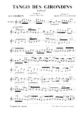 descargar la partitura para acordeón Tango des Girondins en formato PDF