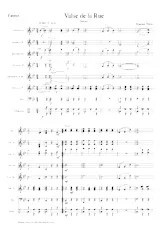 descargar la partitura para acordeón Valse de la Rue (Orchestration Complète) en formato PDF