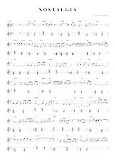 download the accordion score Nostalgia (Relevé) in PDF format