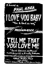 scarica la spartito per fisarmonica Tell me that you love me (Saint Germain des brumes) (Orchestration Complète) (Medium Madison) in formato PDF