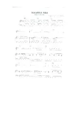 scarica la spartito per fisarmonica Mamma Mia (Chant : Abba) in formato PDF