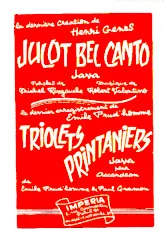 download the accordion score Triolets printaniers (Orchestration Complète) (Java Mazurka) in PDF format