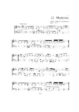 descargar la partitura para acordeón Moderato en formato PDF