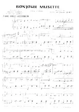 descargar la partitura para acordeón Bonjour Musette en formato PDF