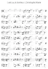 download the accordion score Il est où le bonheur (Relevé) in PDF format