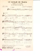descargar la partitura para acordeón Le Ranch de Maria (Casetta in Canada) (Mambo) en formato PDF