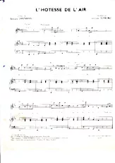 download the accordion score L'hôtesse de l'air (Valse) in PDF format