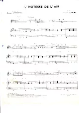 descargar la partitura para acordeón L'hôtesse de l'air (Valse) en formato PDF