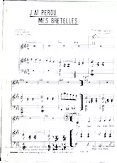 download the accordion score J'ai perdu mes bretelles (Valse) in PDF format