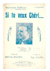 download the accordion score Si tu veux chéri (Chant : Georges Vorelli) (Fox Trot) in PDF format