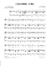 descargar la partitura para acordeón Colombe Ivre en formato PDF