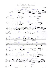 descargar la partitura para acordeón Une histoire d'amour (Love Story) (Relevé) en formato PDF